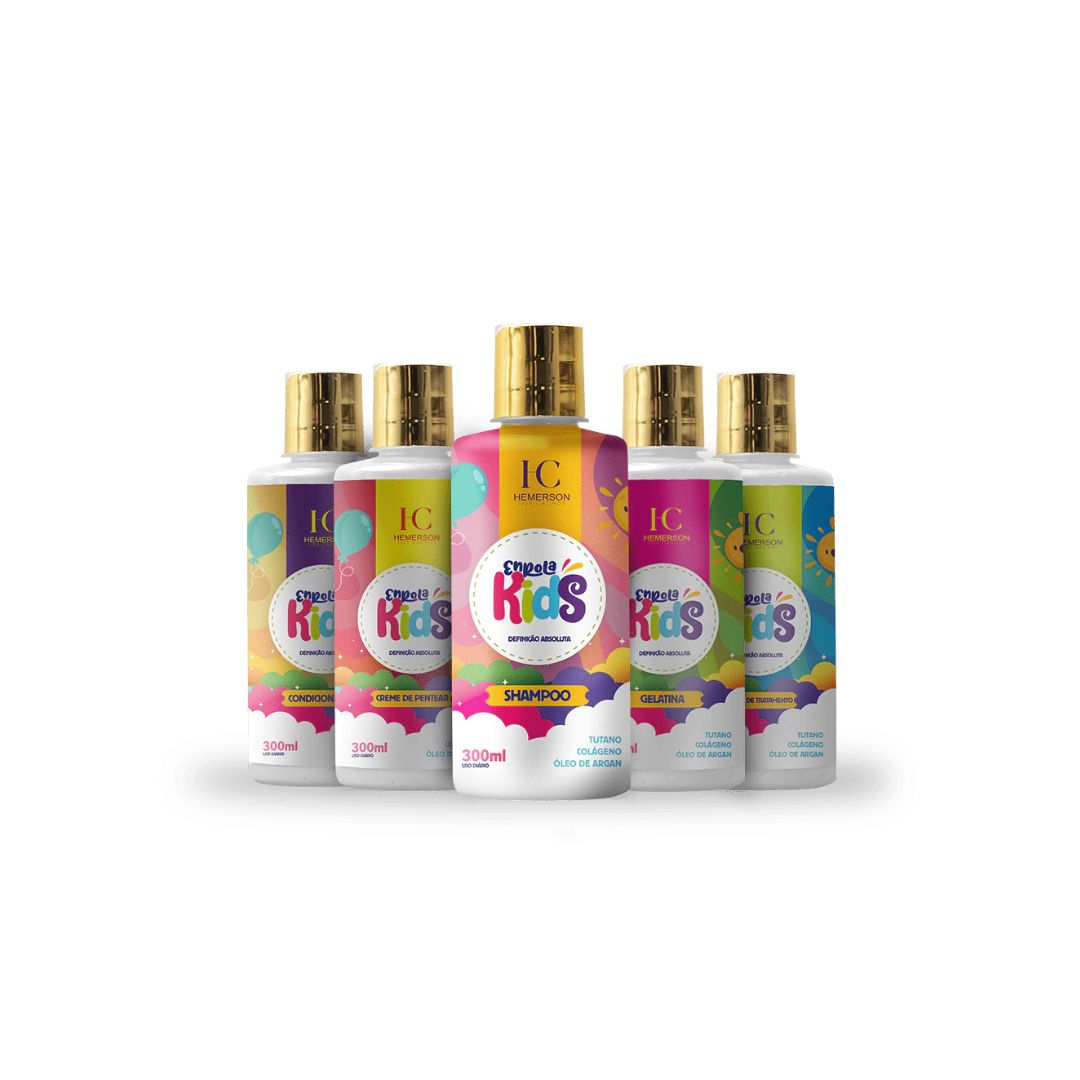 Hemerson dos Cachos Enrola Kids Curly Wavy Maintenance Treatment 5x300ml