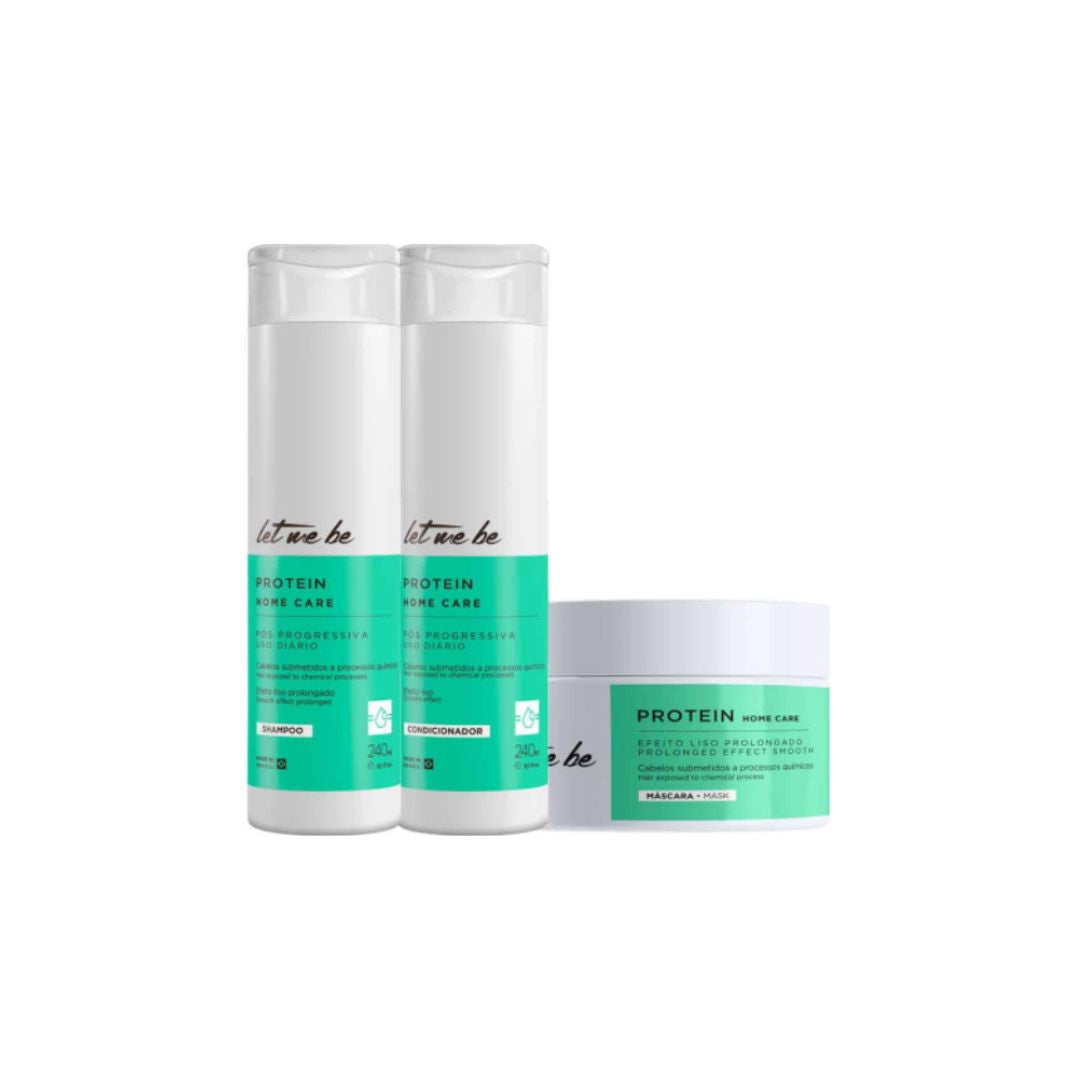 Kit de soins post-traitement à domicile Let Me Be Protein Maintenance de ProSalon 3 produits