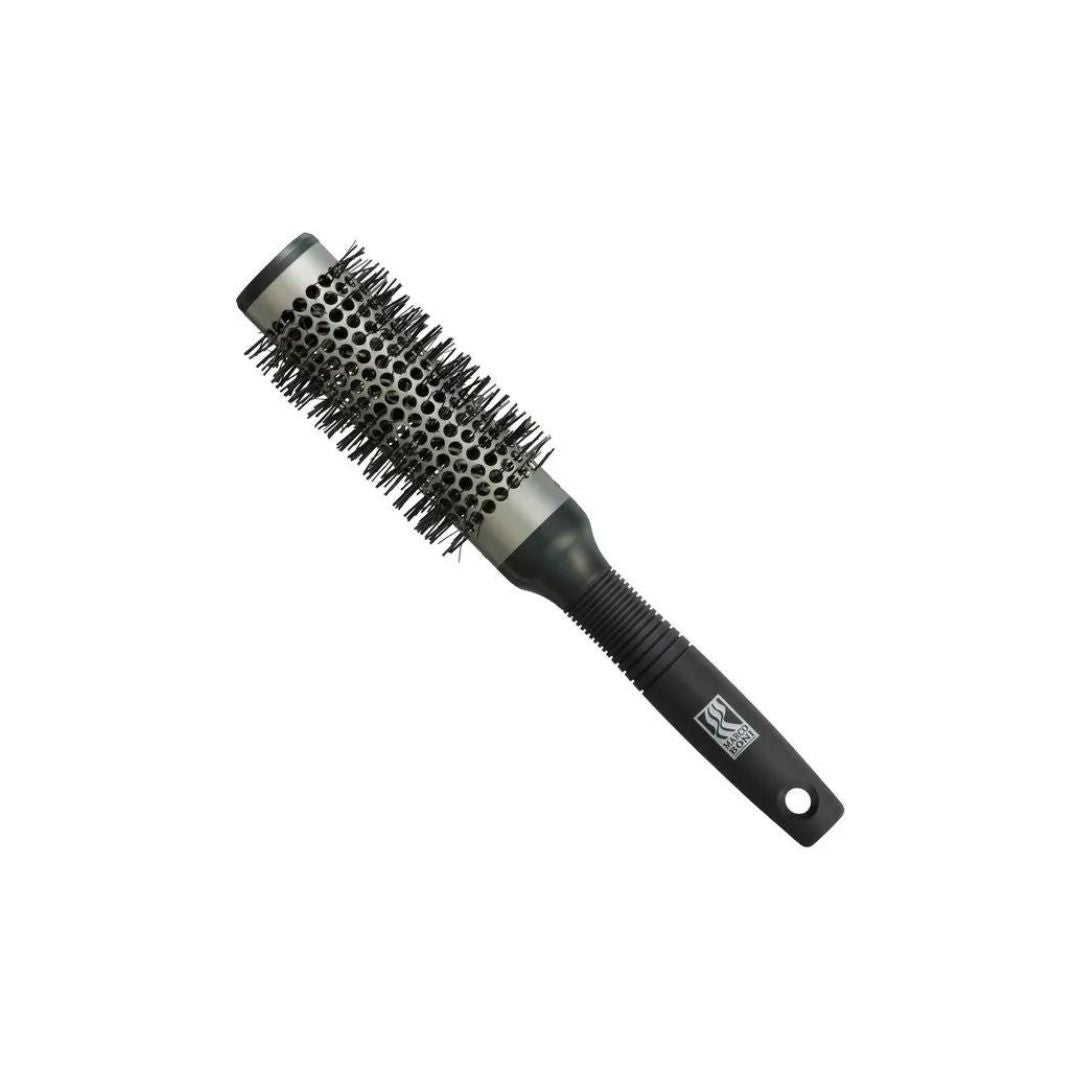 Brosse à cheveux gris brésiliens en fonte thermique métallique style 8043 50 mm Marco Boni