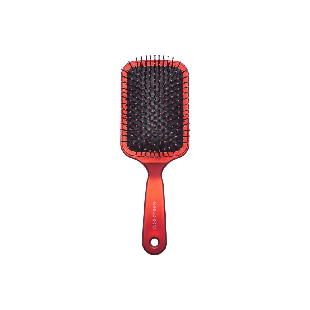 Brosse à cheveux brésiliens roux Soft Touch Racket Deluxe 8074 Marco Boni