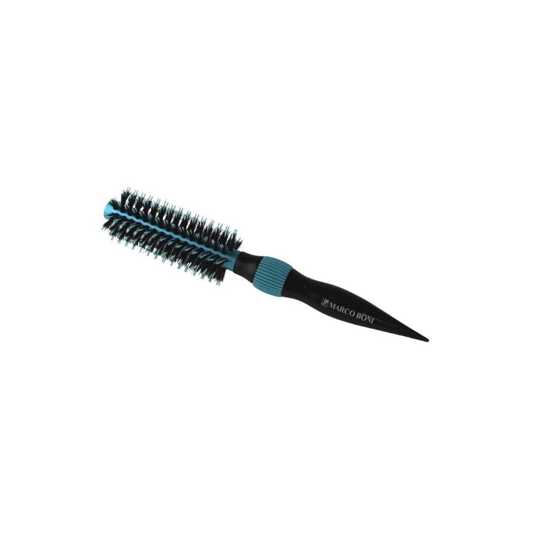 Brosse à cheveux en aluminium bleu métallisé thermique 8051 40 mm Marco Boni