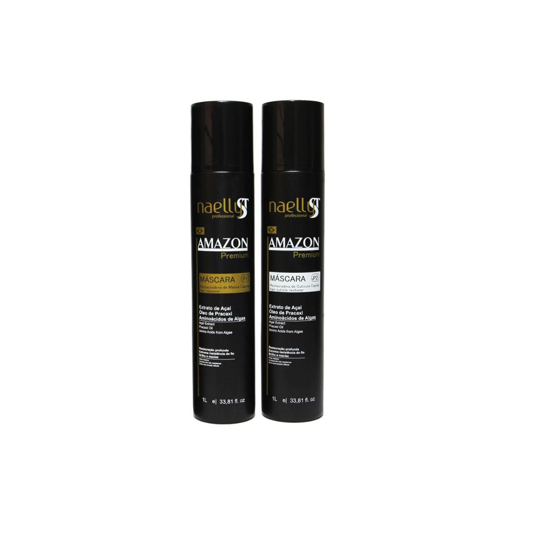 Naelly Amazon ST Premium P1 + P2 + Hair Semi Definitive Progressive 2x1L