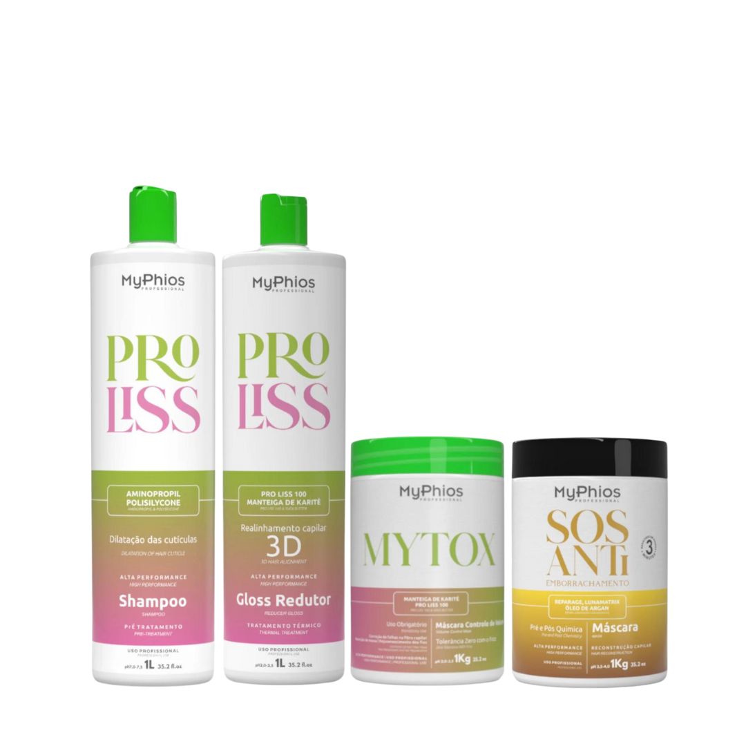 My Phios ProLiss Realignment Reducer + MyTox Deep Hair Mask + SOS Mask Kit