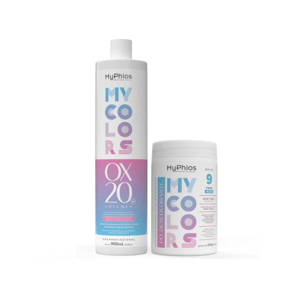 My Phios My Colors Discoloration Peroxide OX 20 Volumes + Bleaching Po