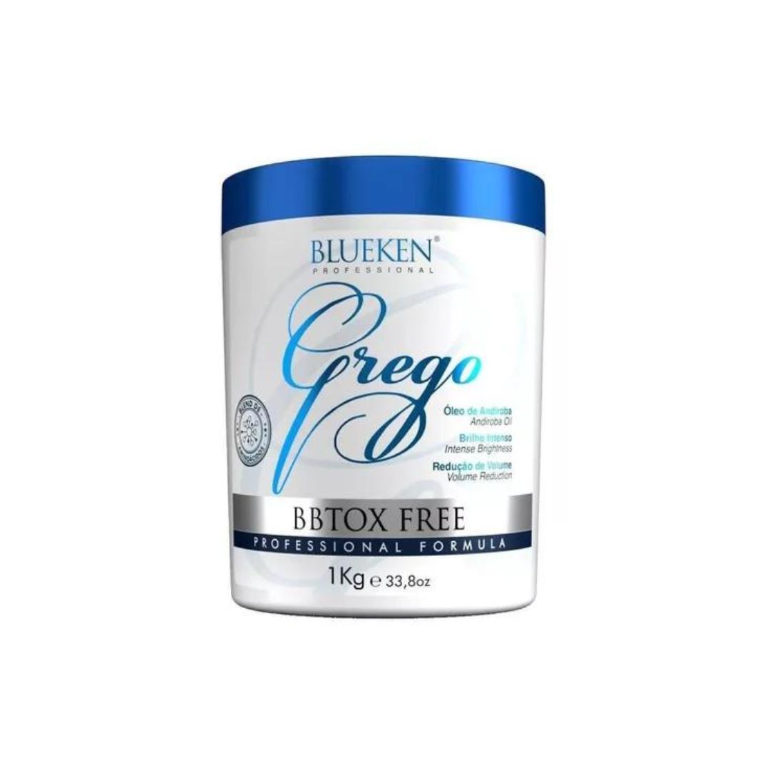 Masque capillaire profond Grego BBtx Traitement lissant anti-frisottis 1 kg Blueken