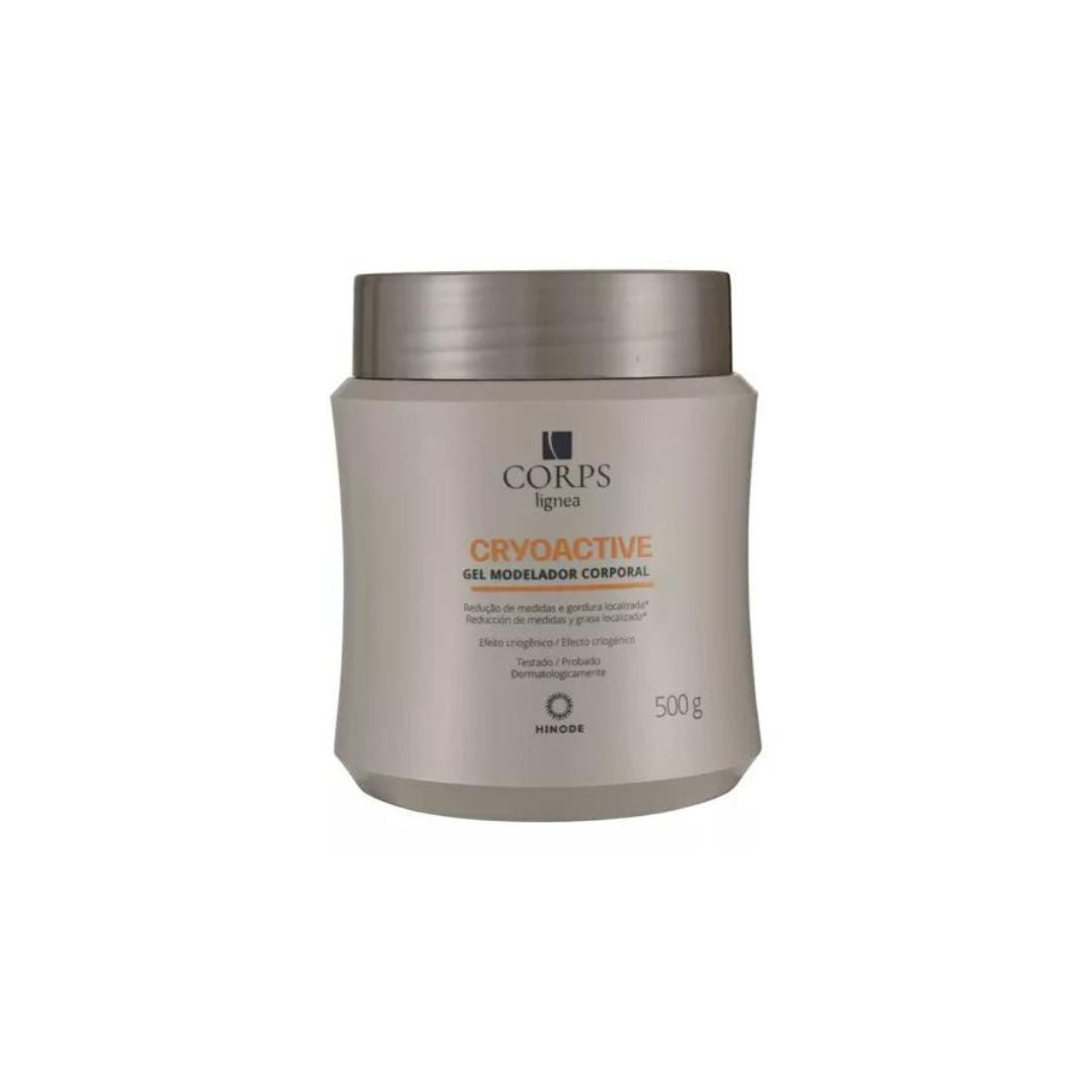 Gel Cryoactif Corps Lignea pour le modelage du corps, soin de la peau, 500 g, Hinode