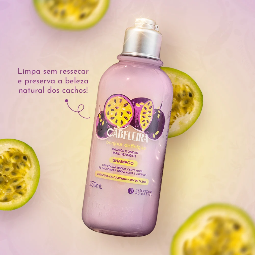 Bonjour Curl Definition Curly Hair Care Shampoo 250ml L'Occitane