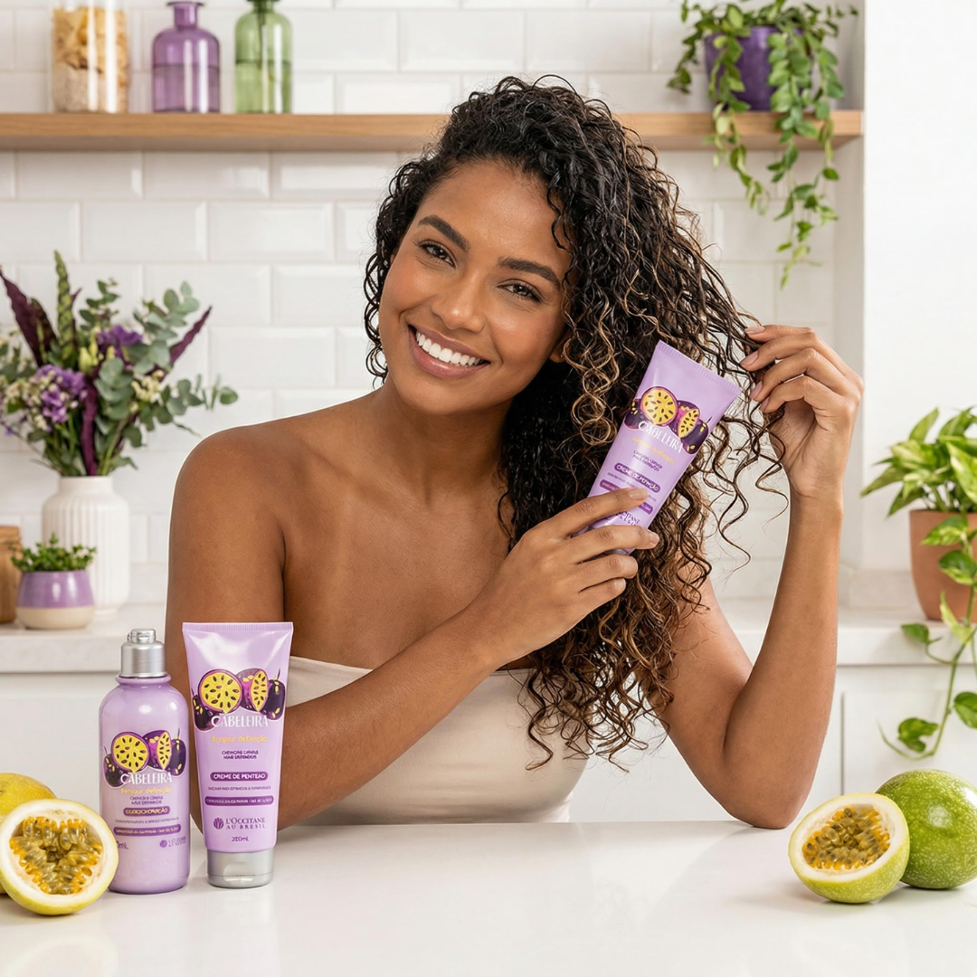 Bonjour Curl Definition Curly Hair Care Shampoo 250ml L'Occitane
