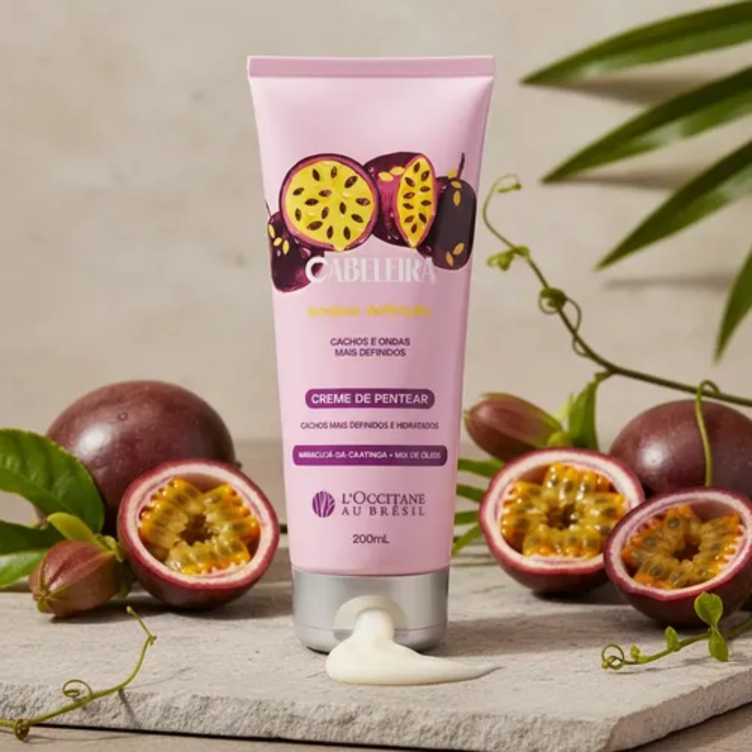 Bonjour Curl Definition Leave-In Curly Hair Cream 200ml L'Occitane