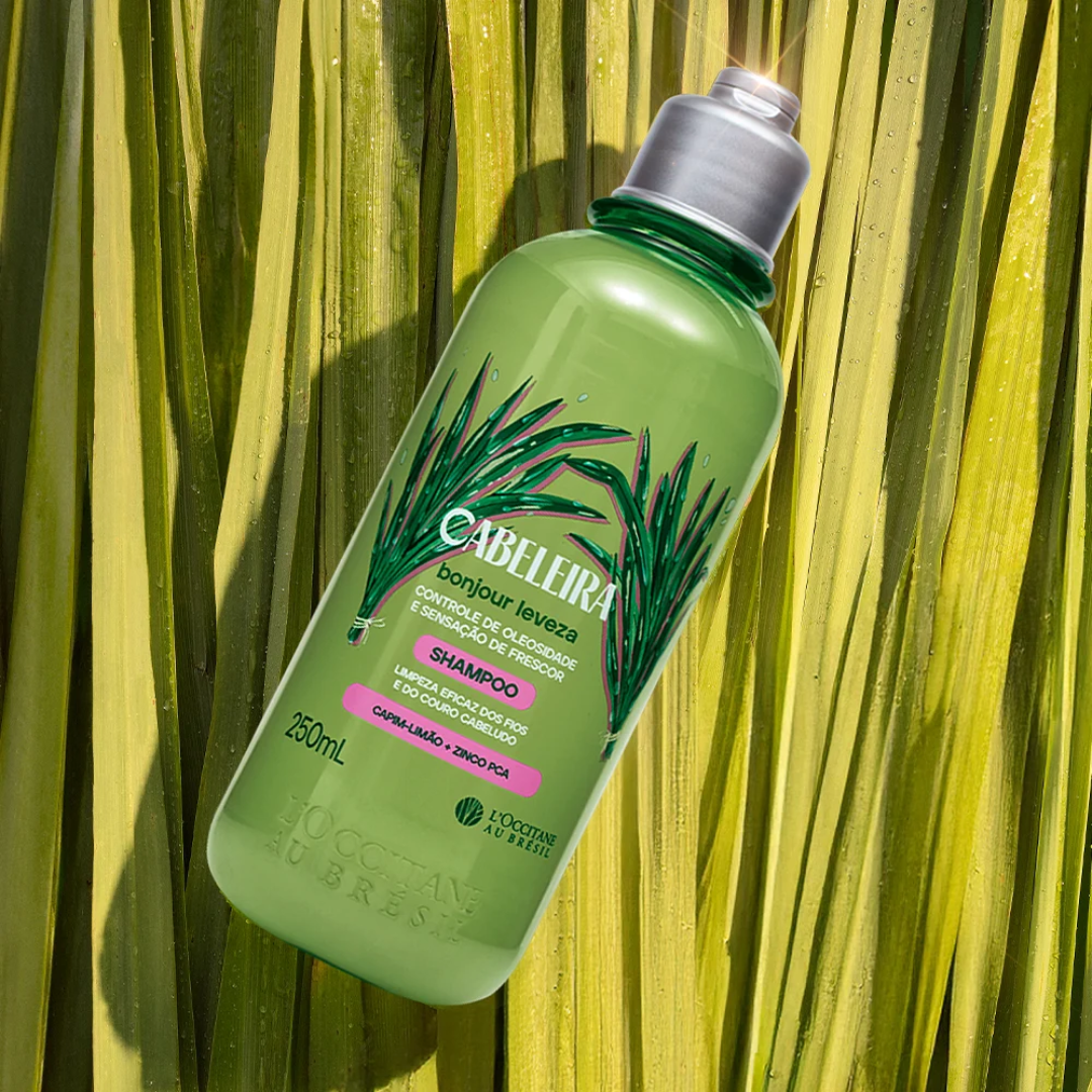 Bonjour Leveza Cabeleira Oily Hair Purifying Shampoo 250ml L'Occitane