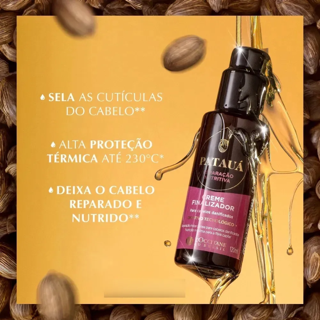 Au Brésil Patauá Nutritive Repair Finisher Leave-In Cream 120ml L'Occitane