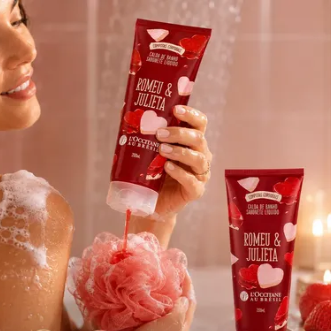 Au Brésil Romeu e Julieta Shower Syrup Body Wash 200ml L'Occitane