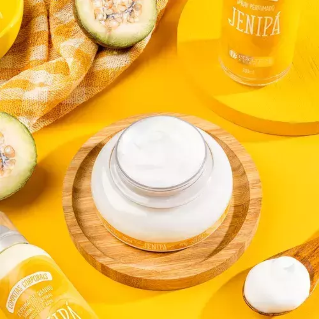 Au Brésil Jenipá Moisturizing Body Soufflé Skin Care 200ml L'Occitane