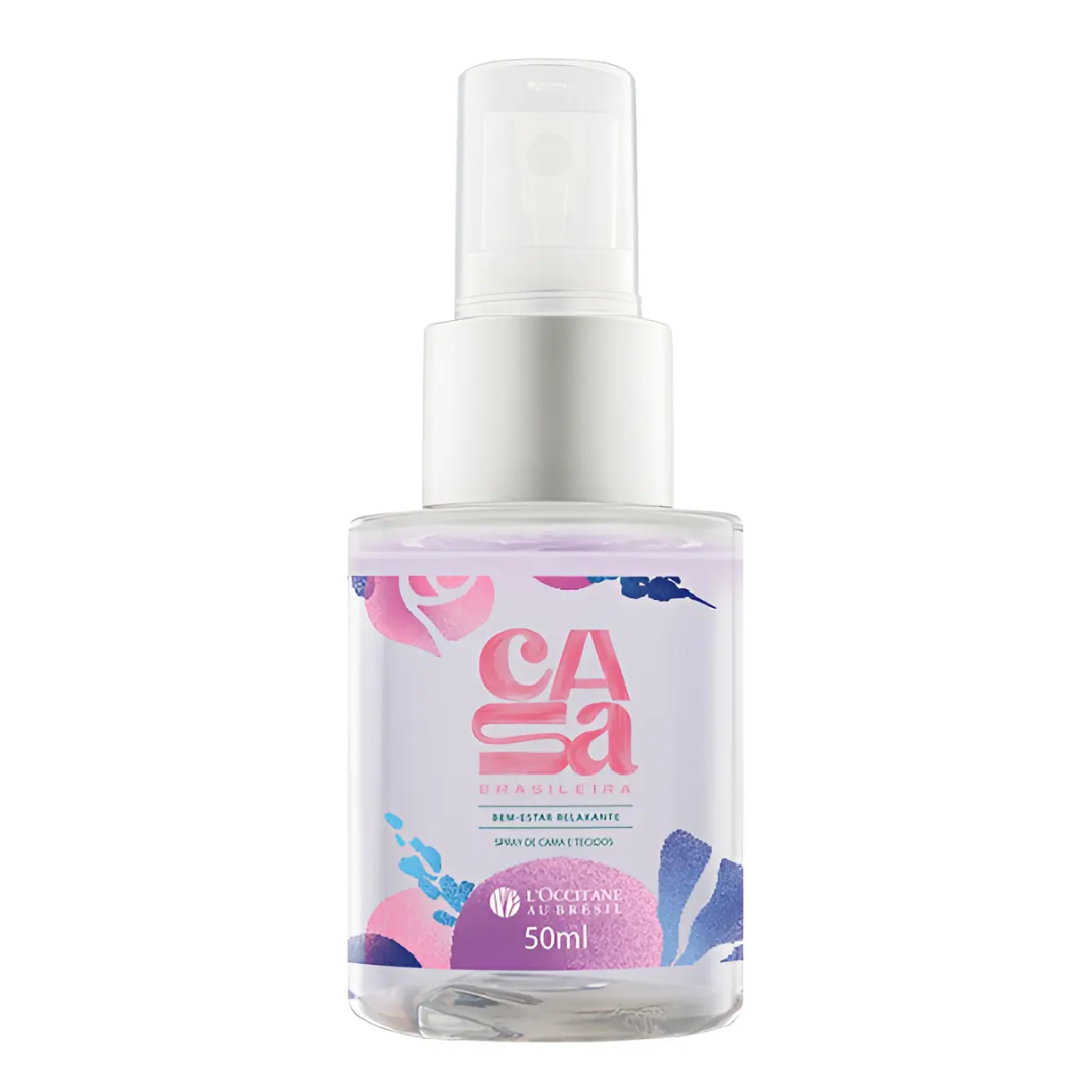 Au Brésil Relaxante Bed Fabric Mist Home Spray Fragance 50ml L'Occitane