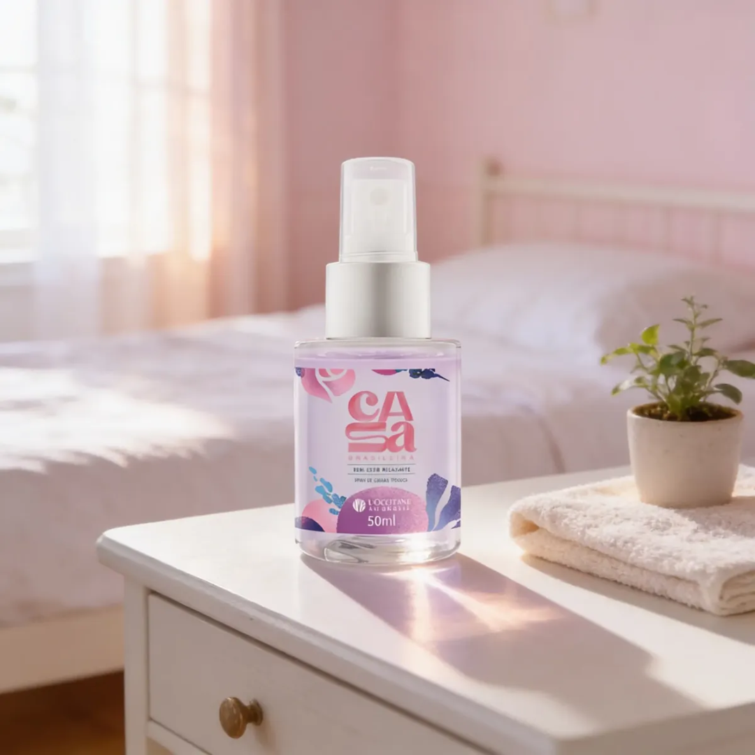 Au Brésil Relaxante Bed Fabric Mist Home Spray Fragance 50ml L'Occitane