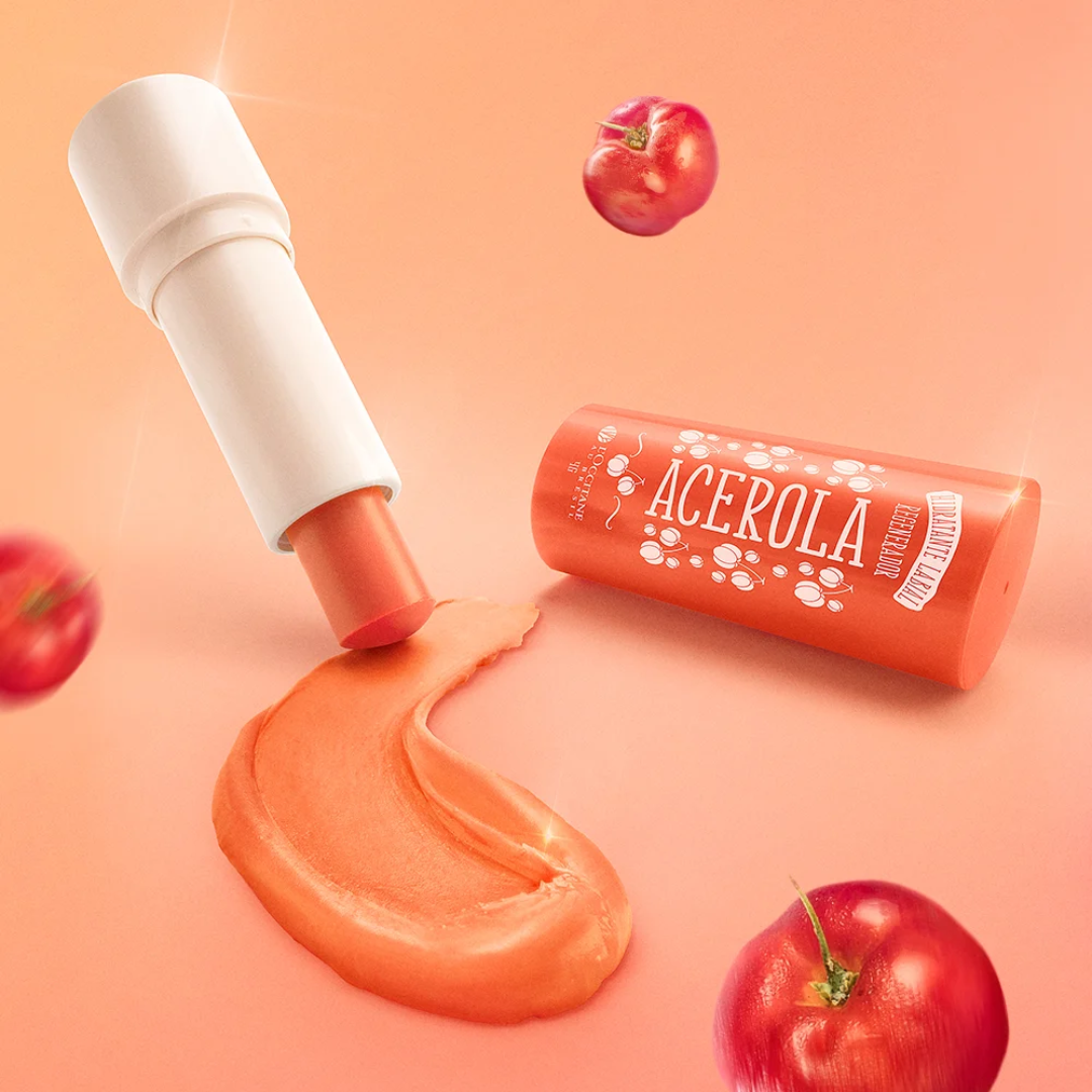 Au Brésil Acerola Regenerating Lip Balm Daily Care 4g L'Occitane