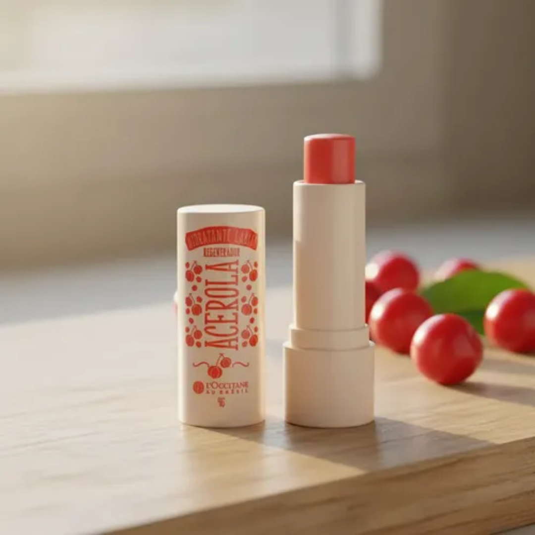 Au Brésil Acerola Regenerating Lip Balm Daily Care 4g L'Occitane