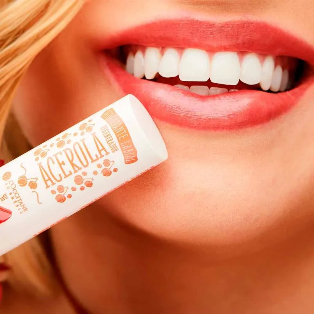 Au Brésil Acerola Regenerating Lip Balm Daily Care 4g L'Occitane