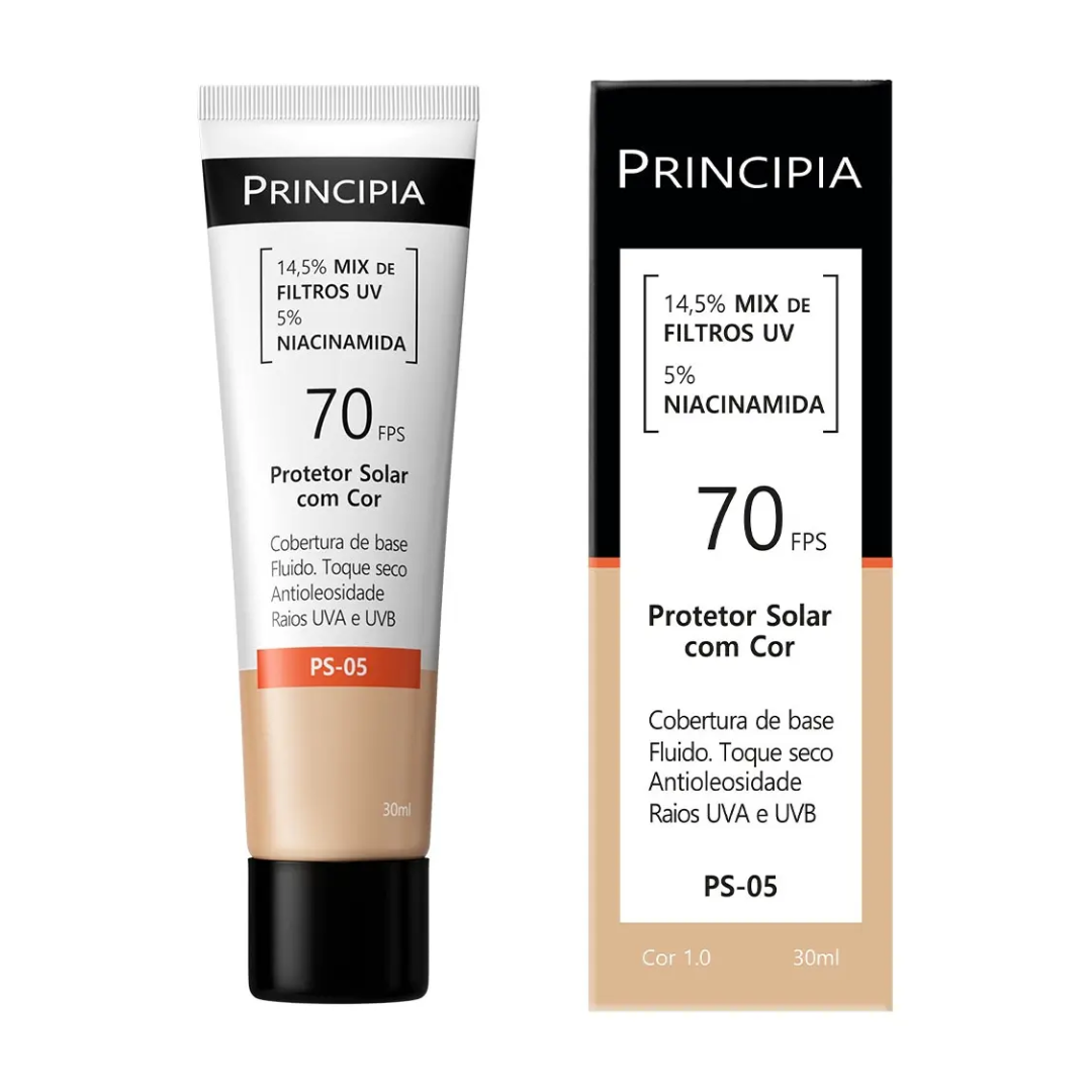 Tinted Facial Sunscreen Shade 3 SPF 70 PS-05 Skin Care 30ml Principia