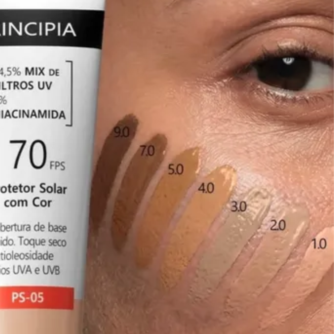 Tinted Facial Sunscreen Shade 3 SPF 70 PS-05 Skin Care 30ml Principia