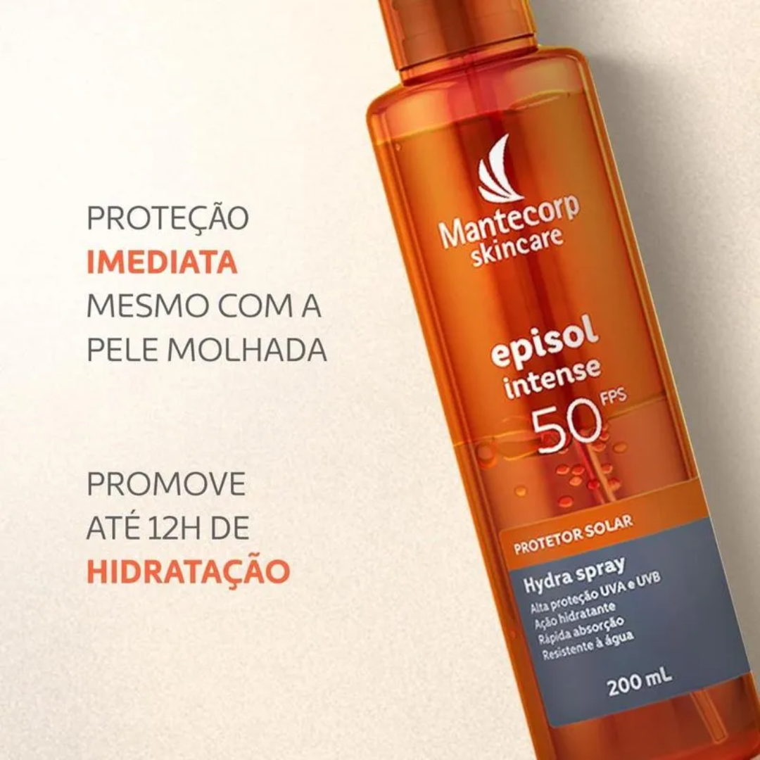 Episol Intense Hidra Spray Sunscreen SPF 50 200ml Mantecorp