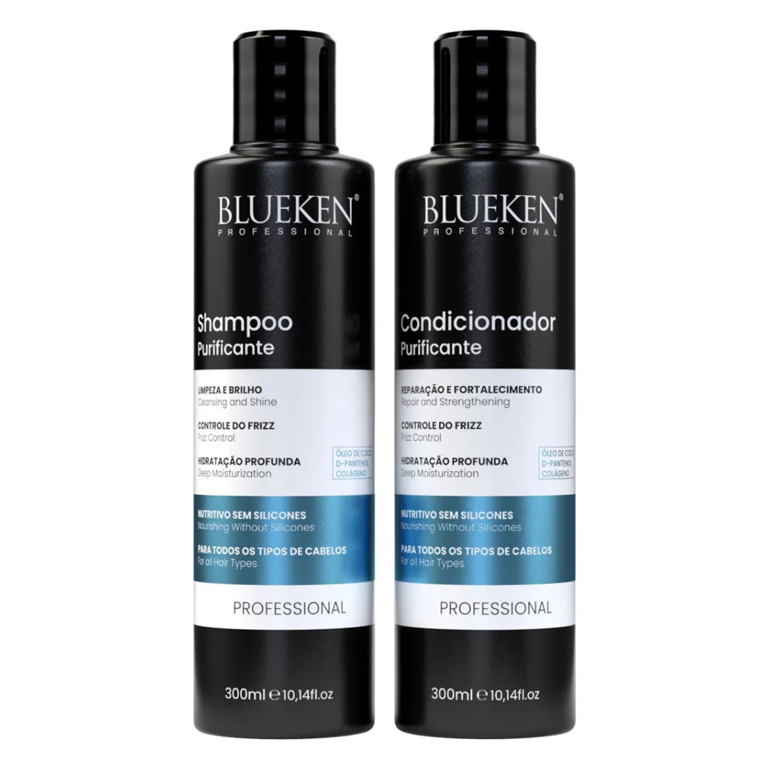 Purifying Maintenance Home Care Hair Kit 2x 300ml Blueken / Blueon