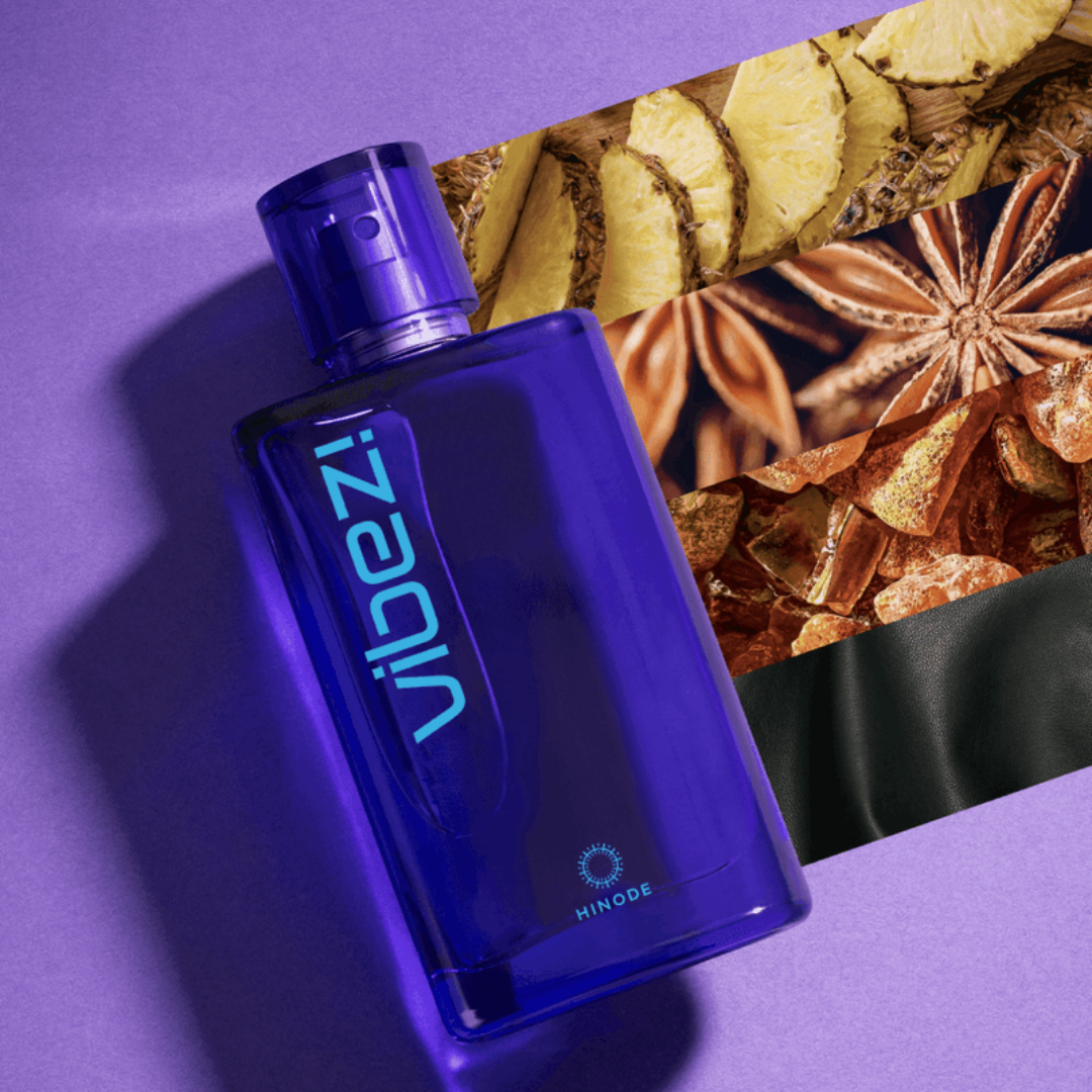 Vibez Men Deo Cologne Vibrant Woody Aromatic Fragrance 75ml Hinode