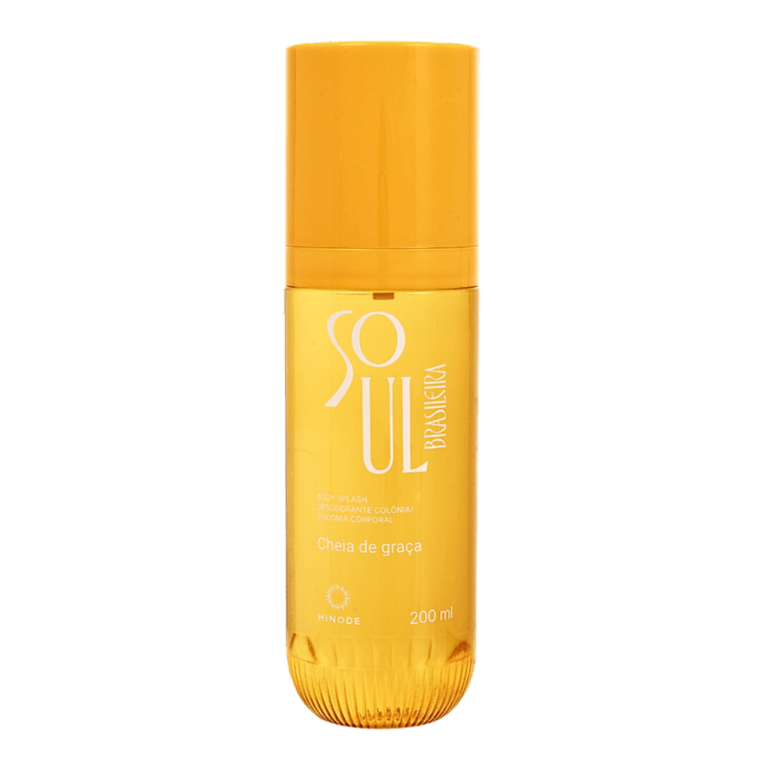 Body Splash Soul Brasileira Cheia de Graça Fresh Fruity Floral 200ml Hinode