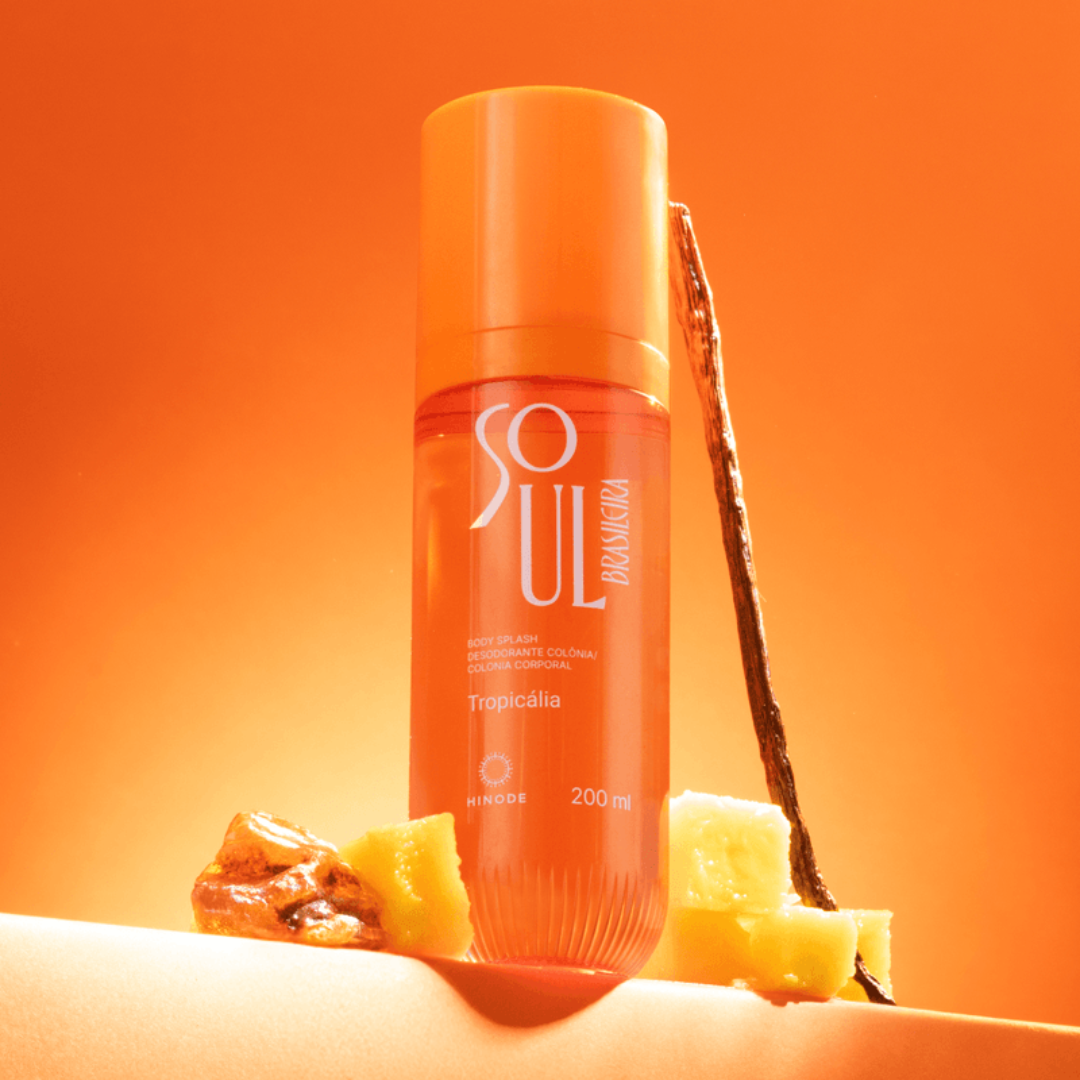 Body Splash Soul Brasileira Tropicália Fresh Fruity Floral  200ml Hinode