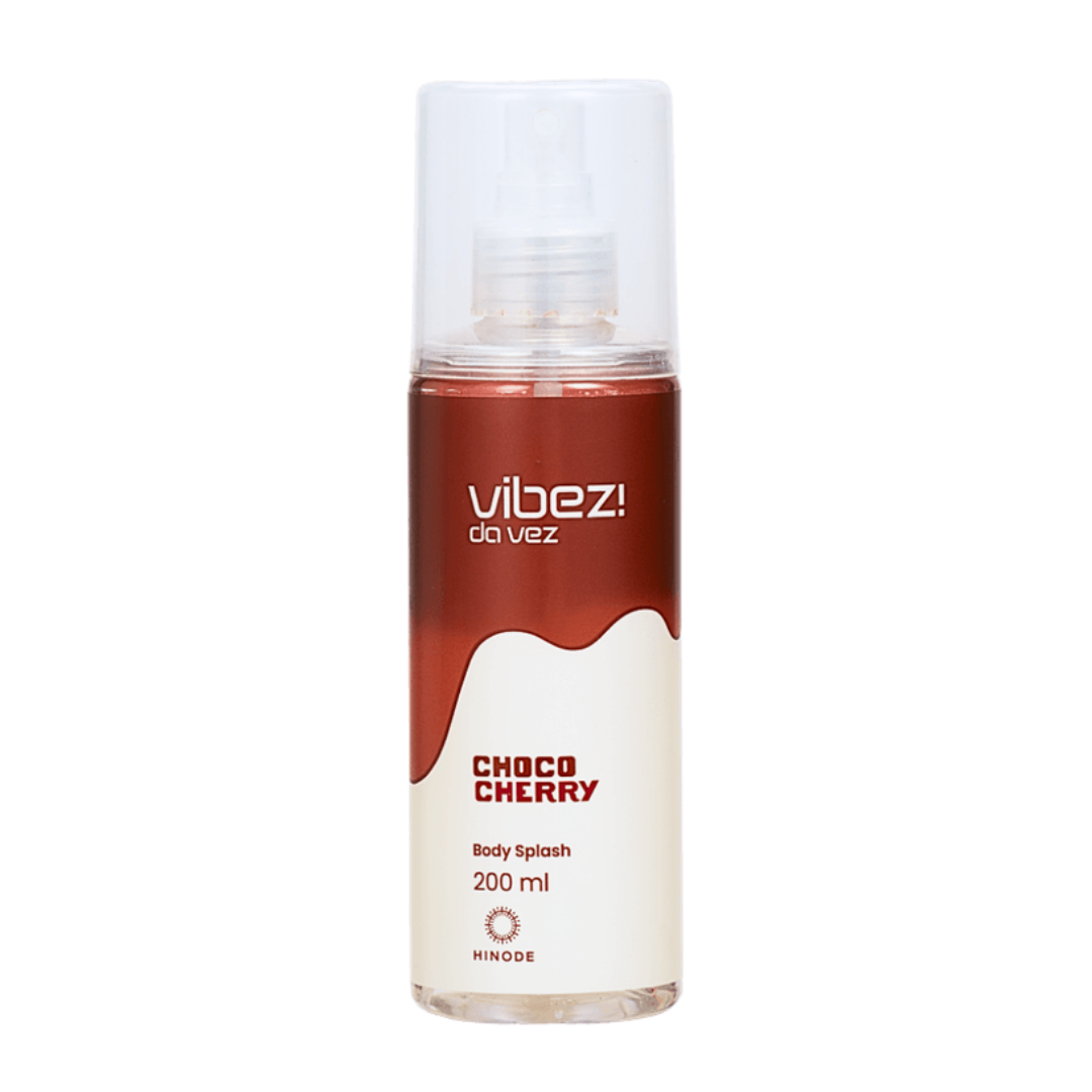 Body Splash Choco Cherry Vibez da Vez Sweet Gourmand Fragrance 200ml Hinode