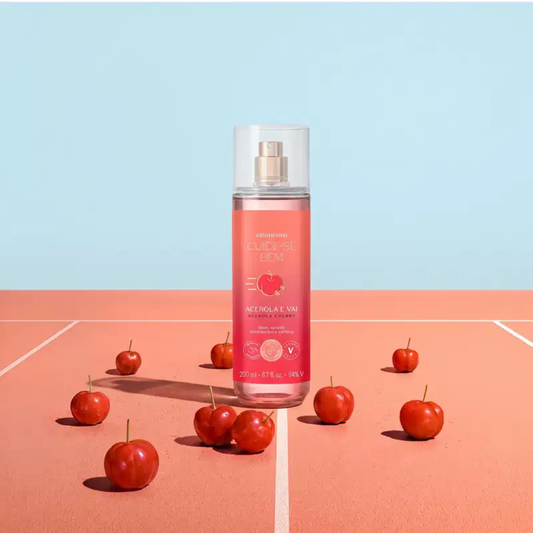 Cuide-se Bem Acerola e Vai Body Splash Fruity Citrus 200ml O Boticário