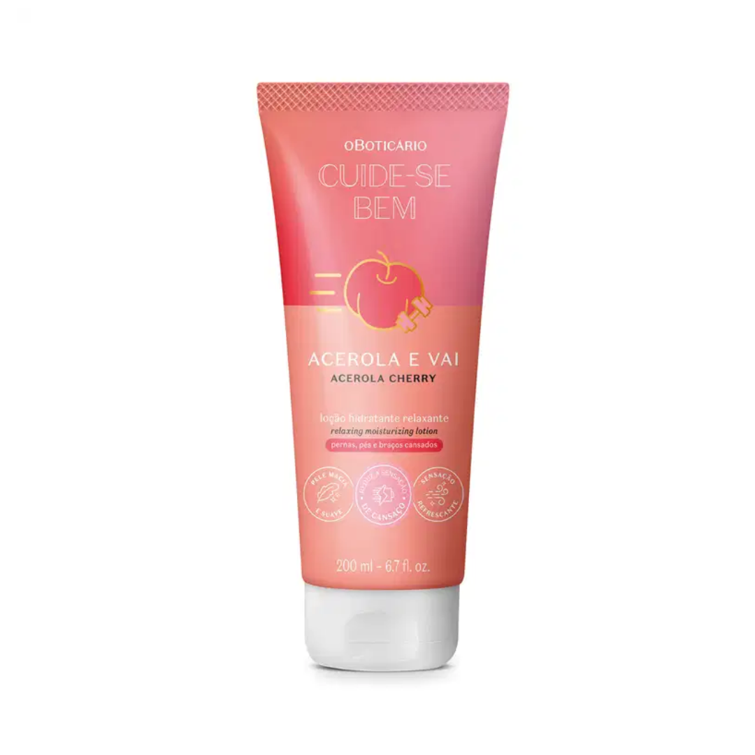 Cuide-se Bem Acerola e Vai Body Lotion Fruity Citrus 200ml O Boticário
