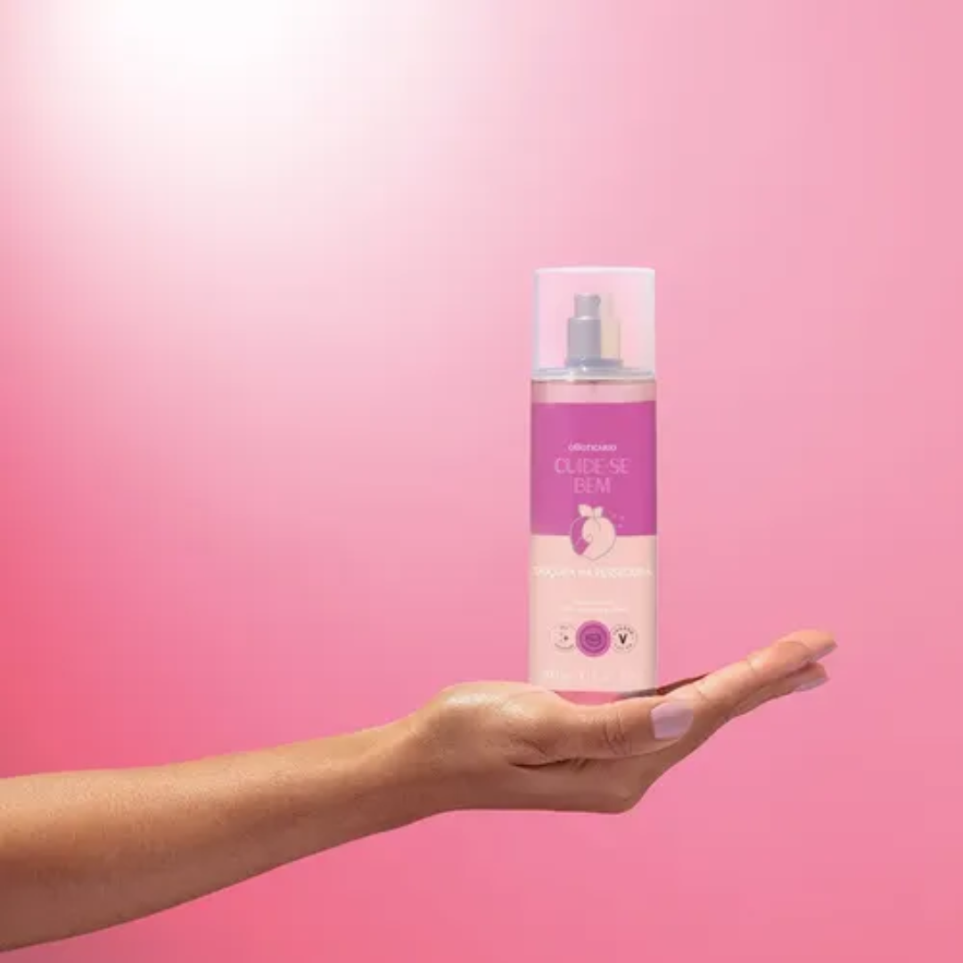 Cuide-se Bem Doçura na Pessegura Sweet Body Splash 200ml O Boticário