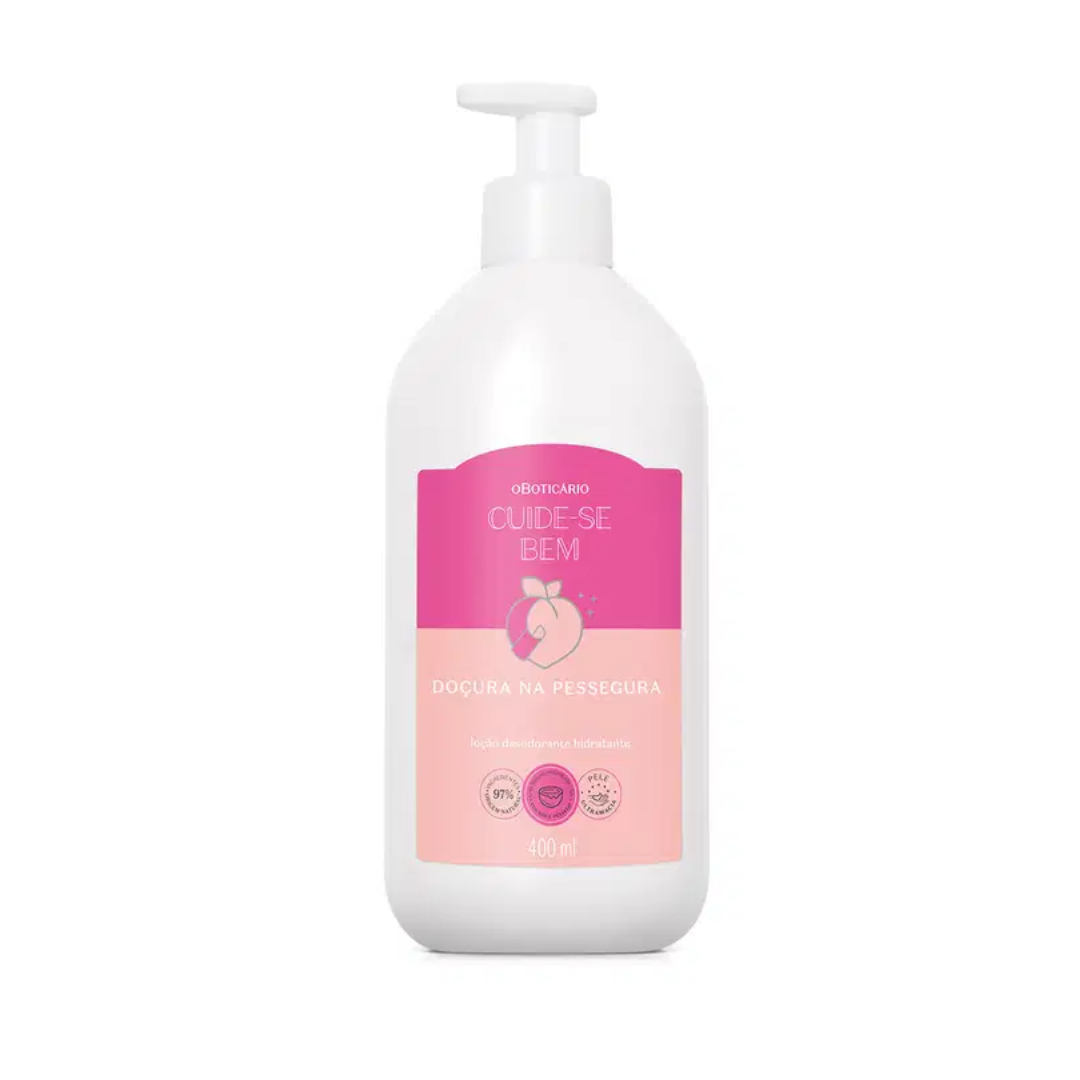 Cuide-se Bem Doçura na Pessegura Sweet Body Lotion 400ml O Boticário