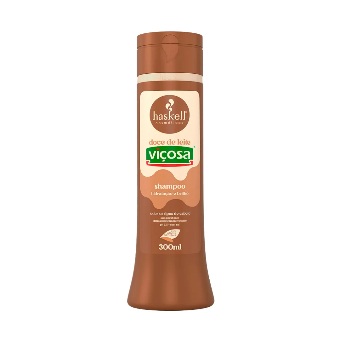 Viçosa Doce de Leite Shampoo Hair Mask Set Home Care Kit Haskell