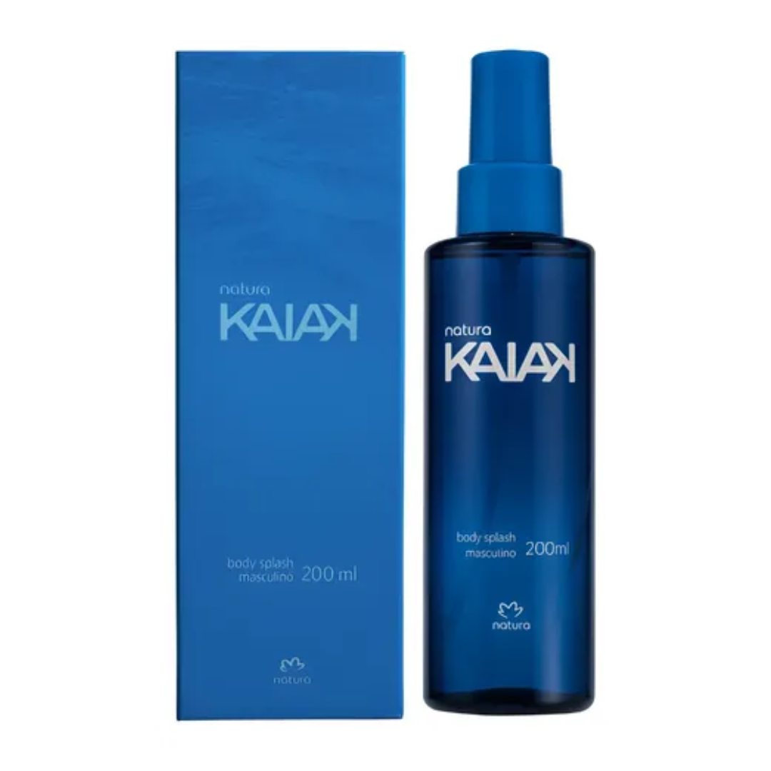 Kaiak Men Body Splash Fresh Aquatic Fragrance 200ml Natura