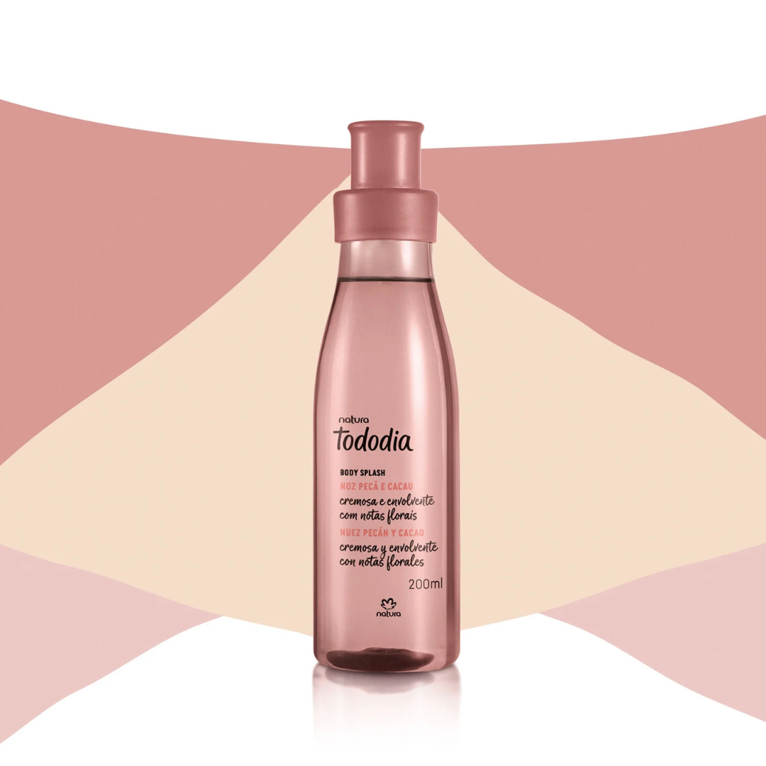 Tododia Noz Peca Pecan Nut Cacau Cocoa Body Splash 200ml Natura