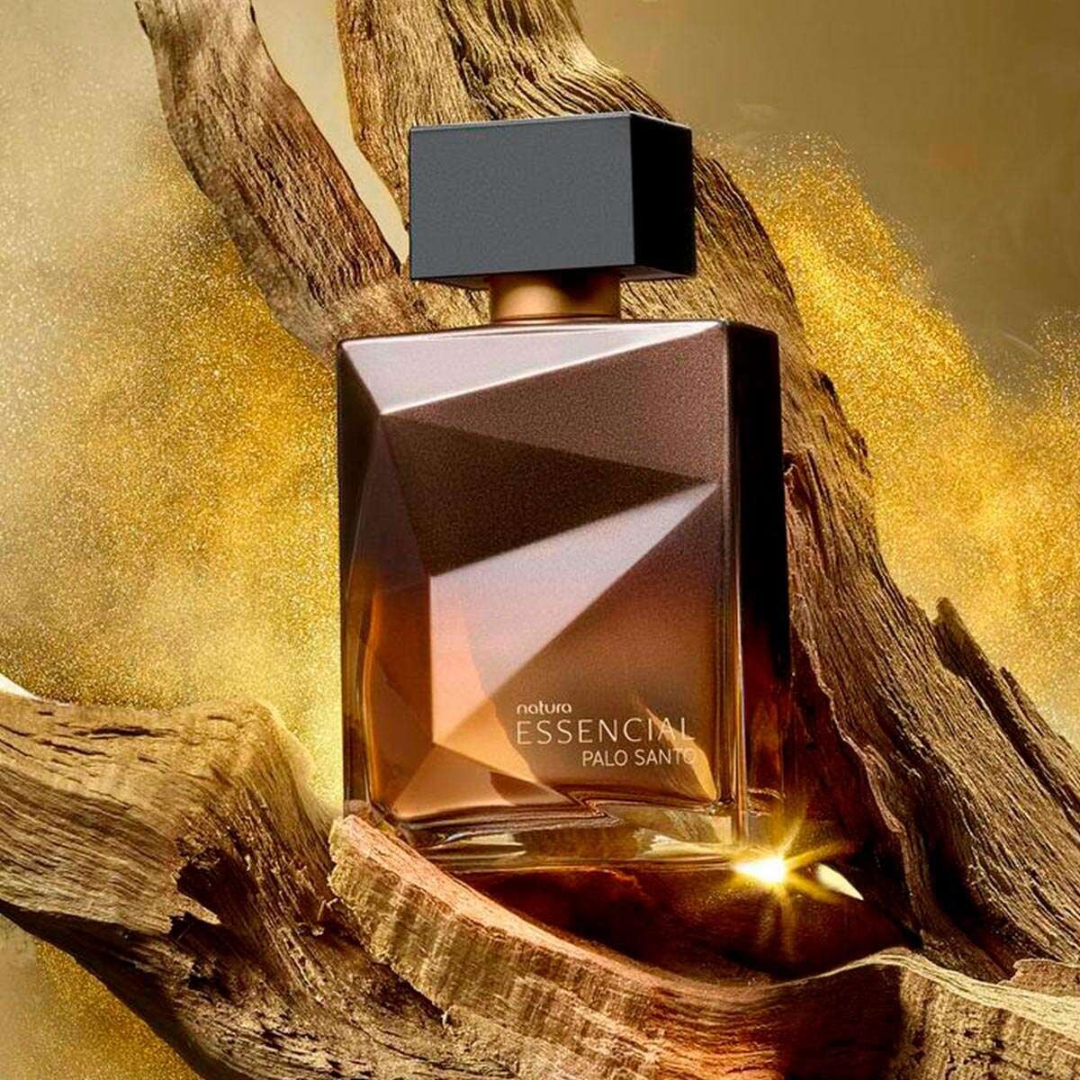 Essencial Palo Santo Men's Deo Parfum Woody Spicy 100ml Natura