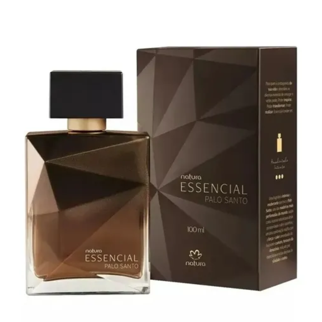 Essencial Palo Santo Men's Deo Parfum Woody Spicy 100ml Natura