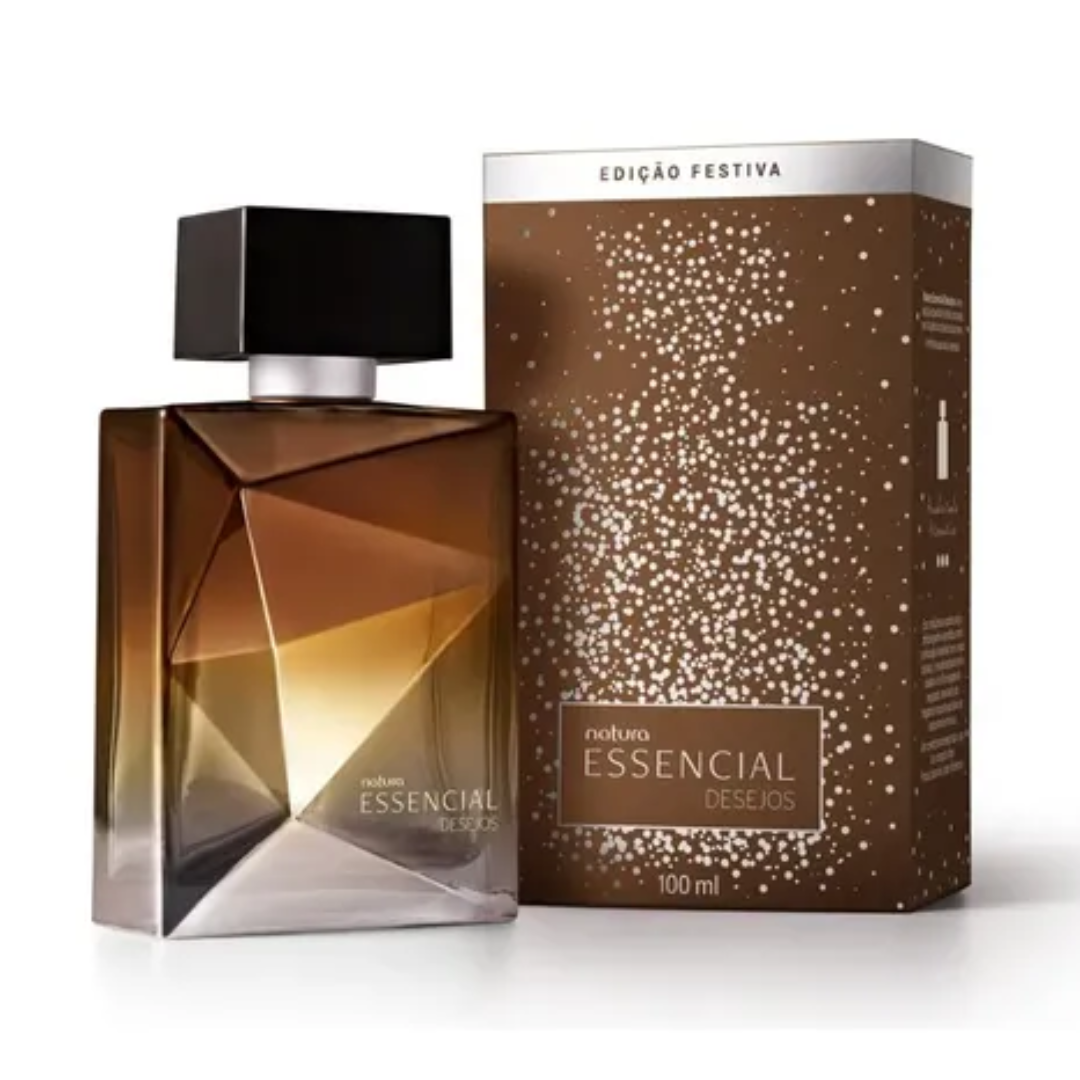 Essencial Desejos Men's Deo Parfum Woody Fragance 100ml Natura
