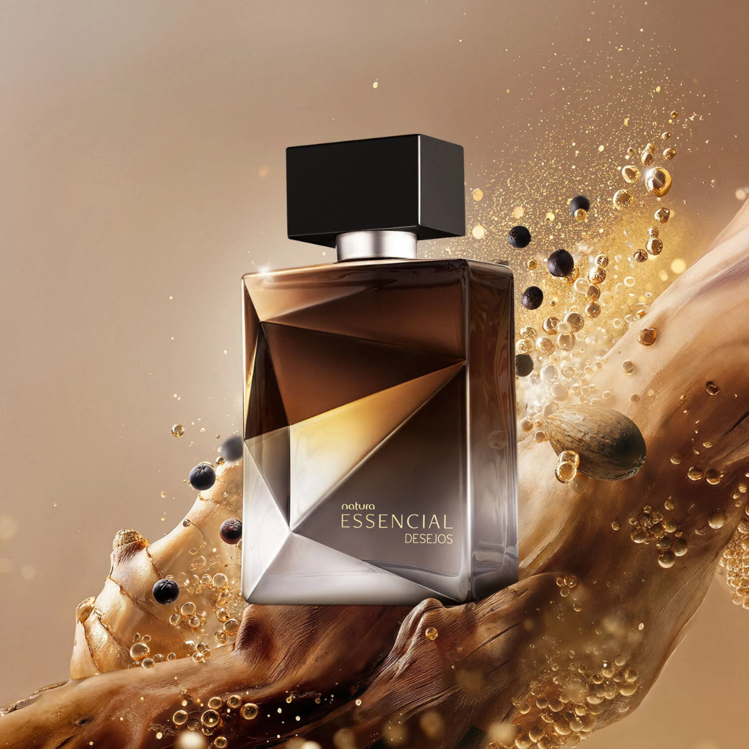 Essencial Desejos Men's Deo Parfum Woody Fragance 100ml Natura
