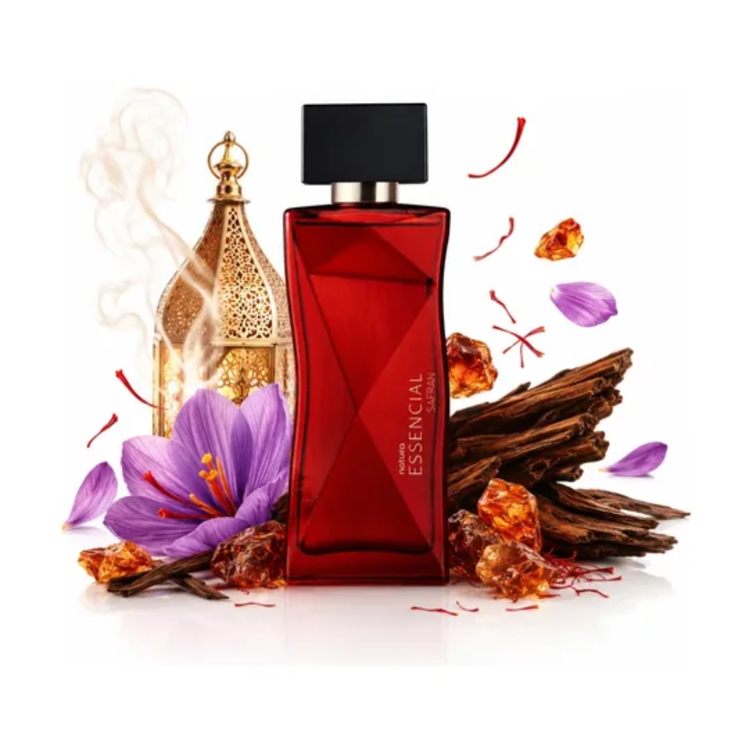 Essencial Safran Women's Floral Deo Parfum Perfume 100ml Natura