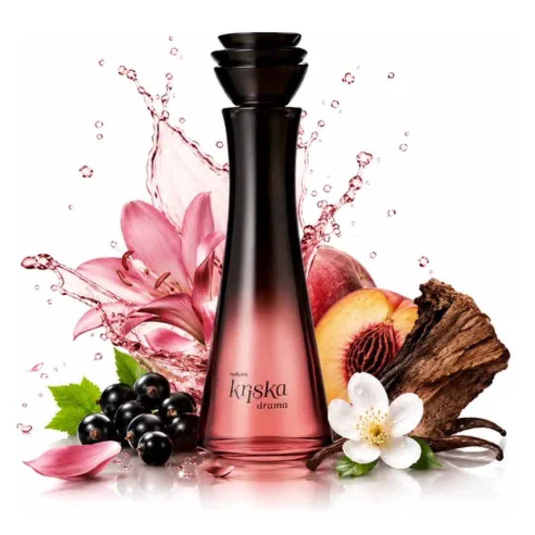 Kriska Drama Women's Sweet Woody Eau de Cologne 100ml Natura