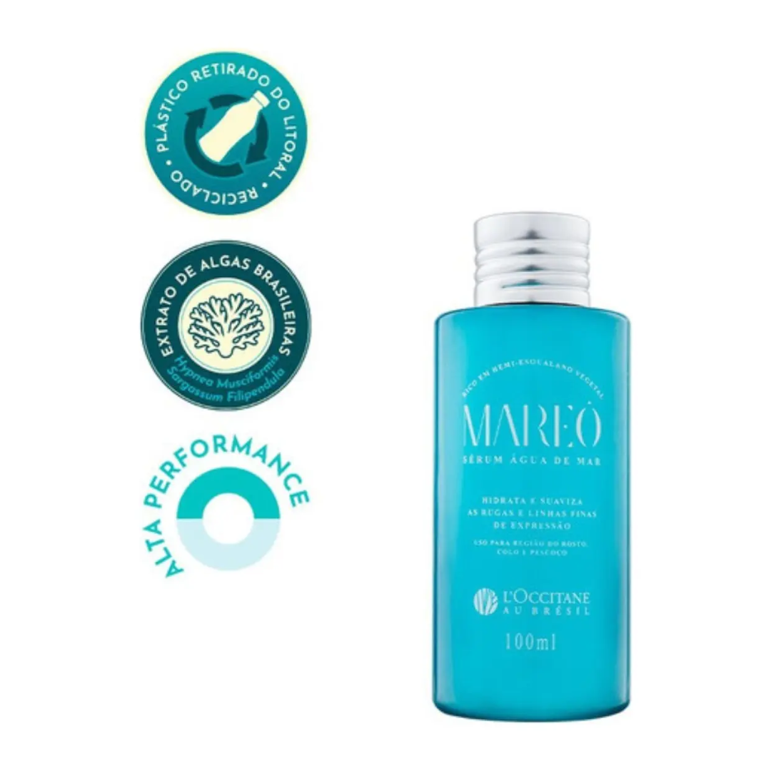 Mareô Sea Water Serum Daily Skin Care 100ml L'Occitane