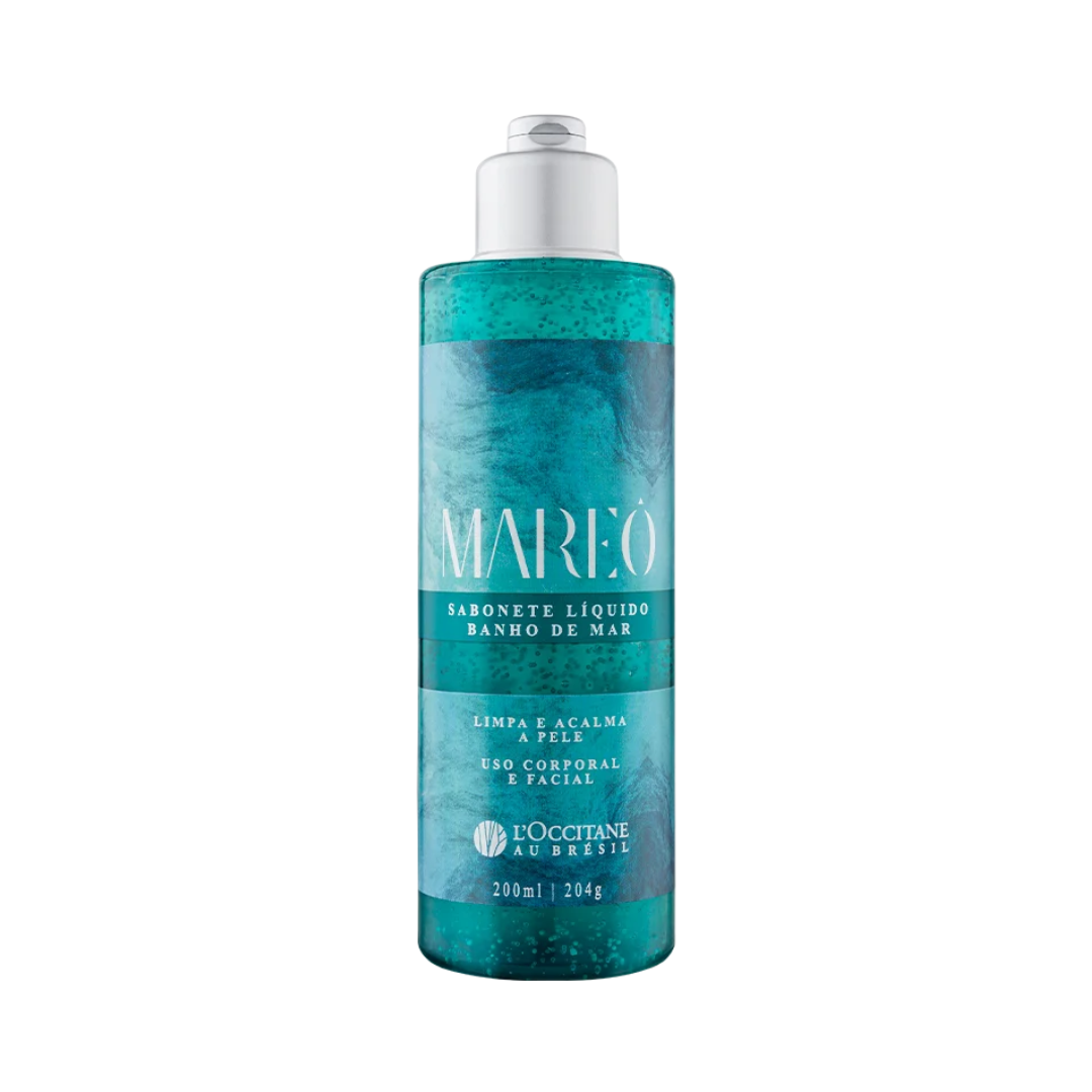 Mareô Sea Bath Liquid Soap Daily Skin Cleansing 200ml L'Occitane