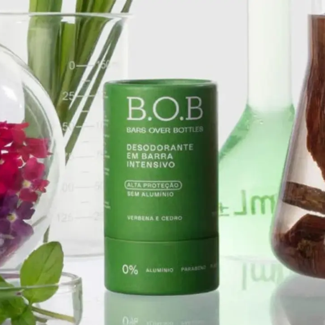 Bars Over Bottles Verbena Cedar Natural Aluminum-Free Deodorant 50g B.O.B