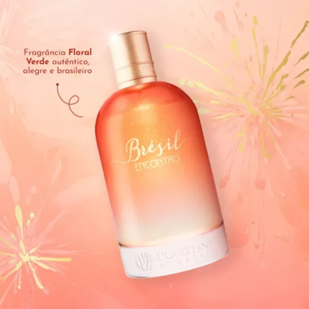 Brésil Encontro Eau de Cologne Body Fragance 100ml L'Occitane