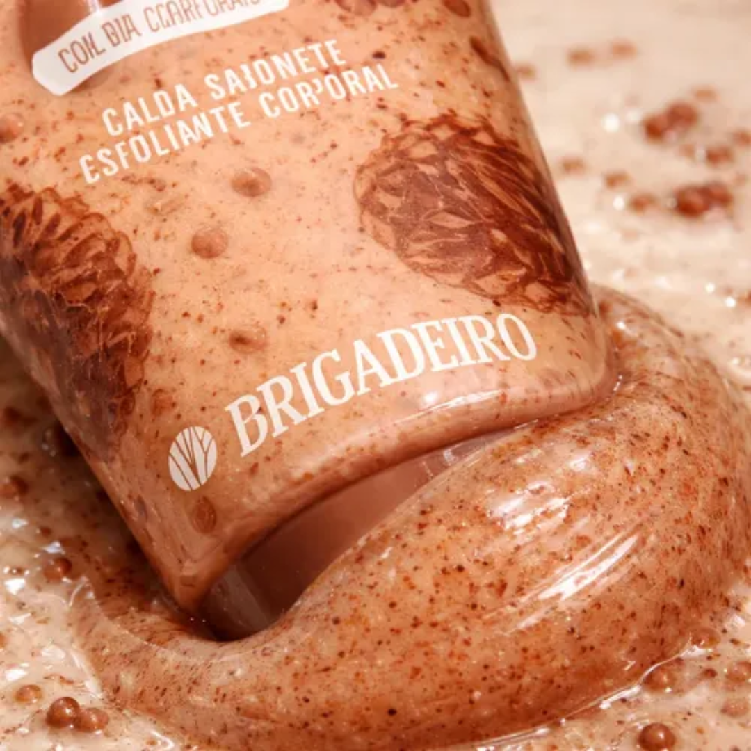 Brigadeiro Exfoliating Liquid Body Soap Chocolate Syrup 200ml L'Occitane