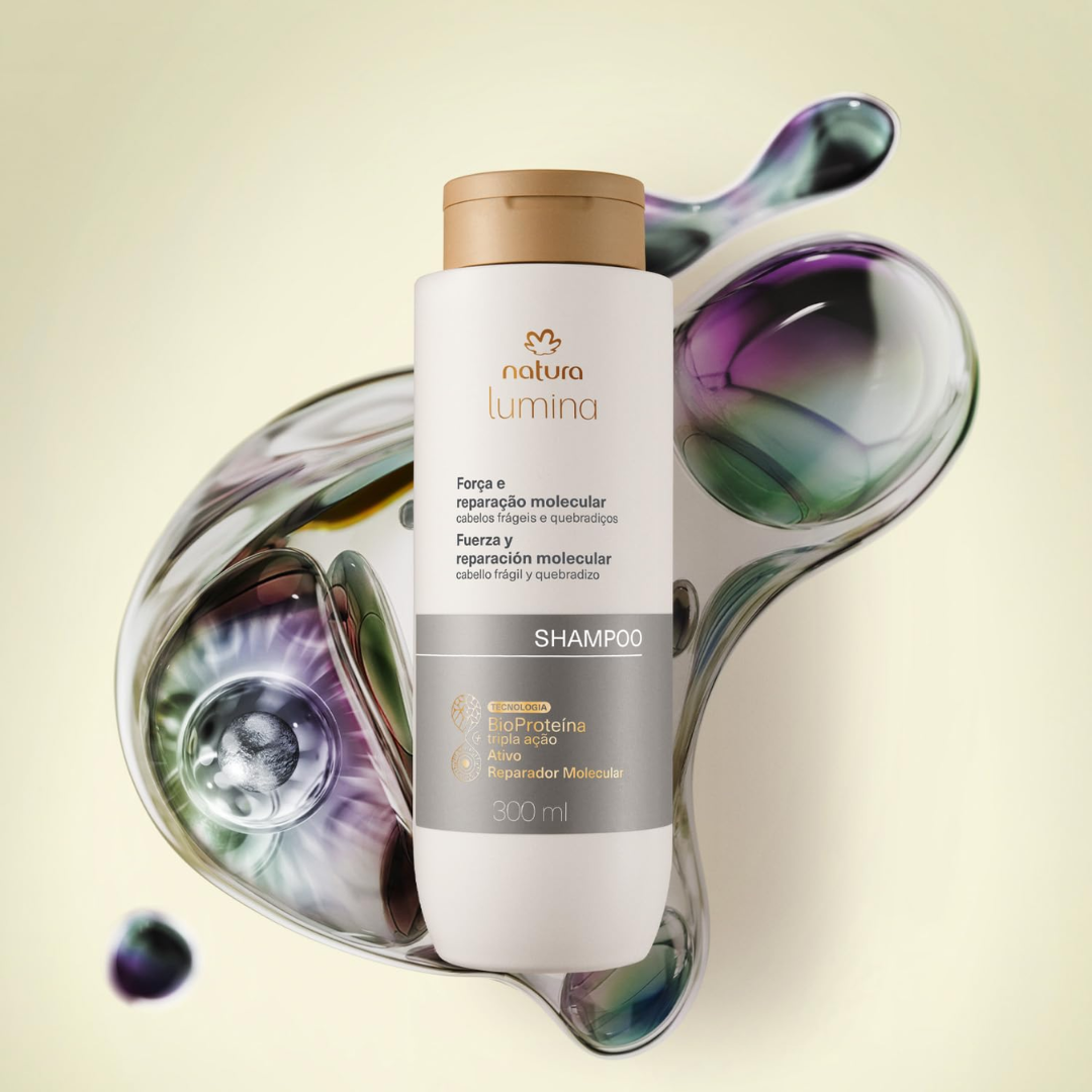 Lumina Strength & Molecular Repair Shampoo Hair Protection 300ml Natura
