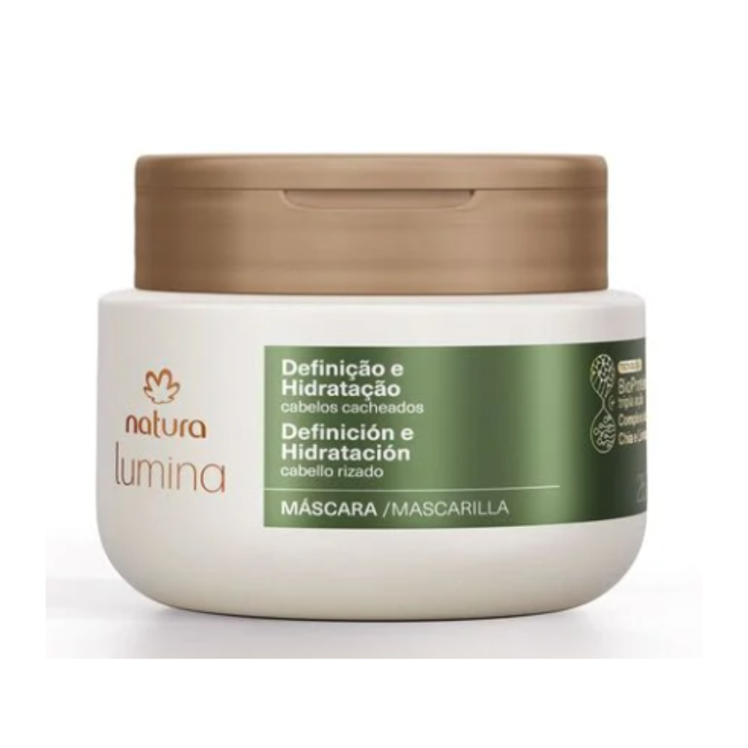Natura LUMINA Nutritiva Cabelos Cacheados / Nutrition Mask Curly Hair - 250ml